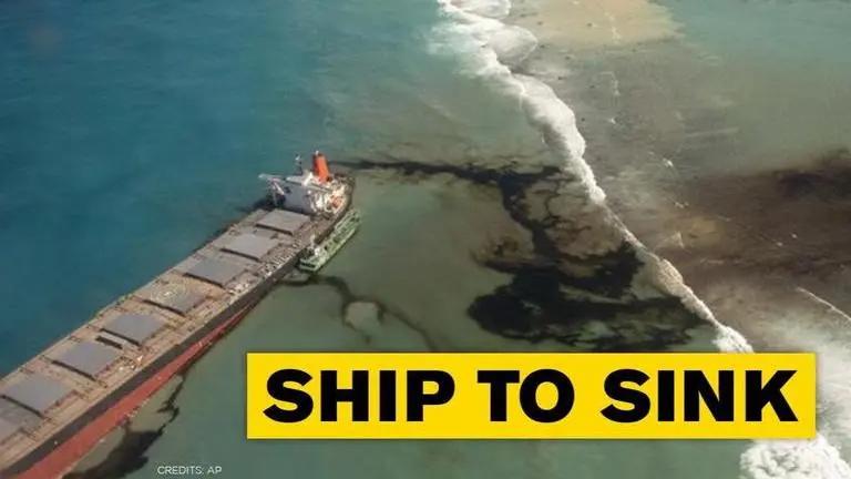 Mauritius oil spill: Crew set to sink ship despite opposition from environmentalists Mauritius planning to sink Japanese ship despite opposition