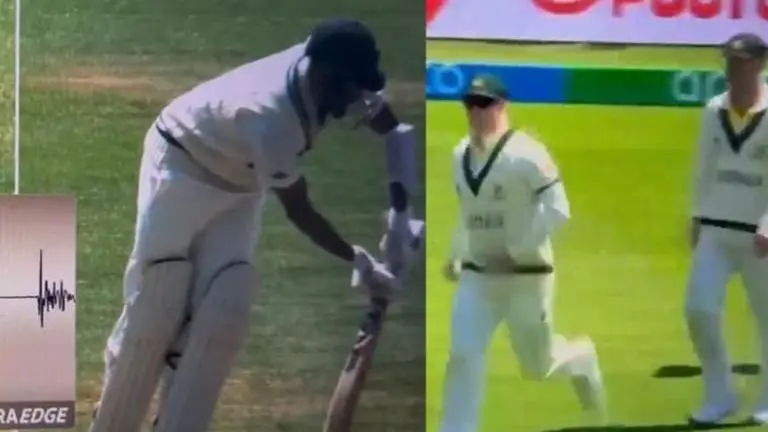 Mohammed Siraj's DRS appeal forces Australians to return to field in WTC final - WATCH Mohammed Siraj's successful review forced the Aussie players to rush back to the field.