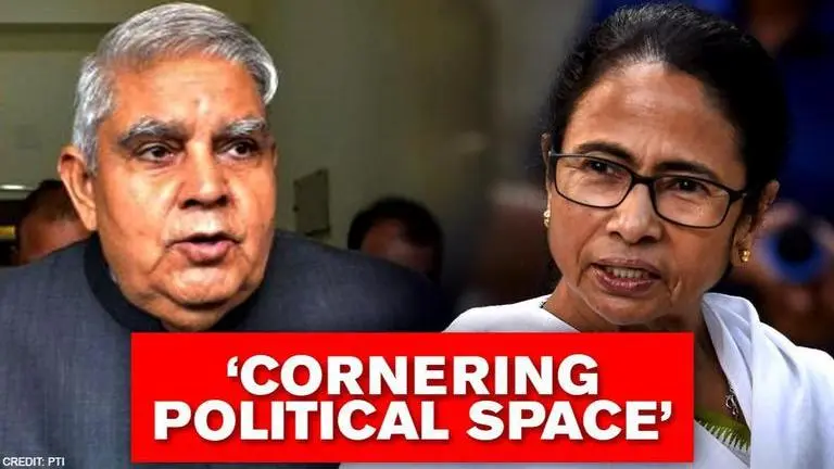 WB Governor attacks CM Mamata Banerjee, says ruling party cornering political space Bengal
