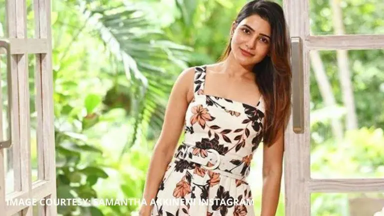 Samantha Akkineni drives through the rainy streets of Hyderabad; See video Samantha Akkineni