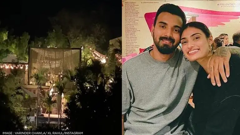 Athiya Shetty-KL Rahul wedding: Glimpse from couple's starry sangeet night Athiya Shetty-KL Rahul wedding