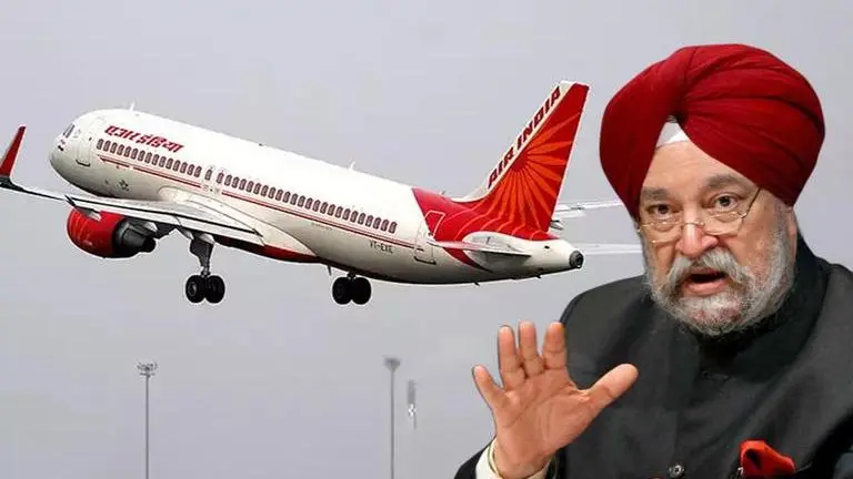 'Government to sell 100% stake in Air India', says Hardeep Singh Puri Hardeep Singh Puri