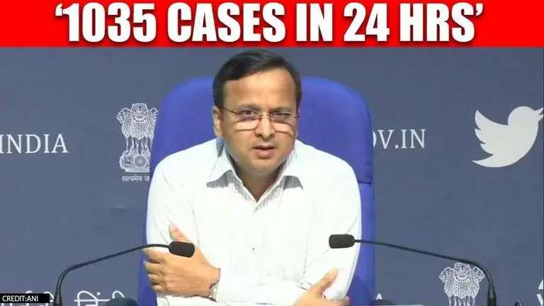COVID-19: India witnesses rise of 1035 cases in 24 hrs, Centre says 'Containment is focus' COVID-19