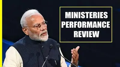 PM Modi reviews ministries' performance in the last 6 months PM Modi