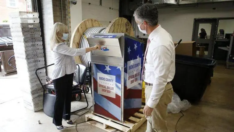 Ballot drop boxes seen as a way to bypass the USPS