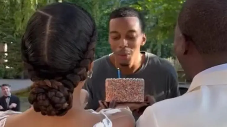 US: Couple offer birthday cake to musician who performed at their wedding; Watch US