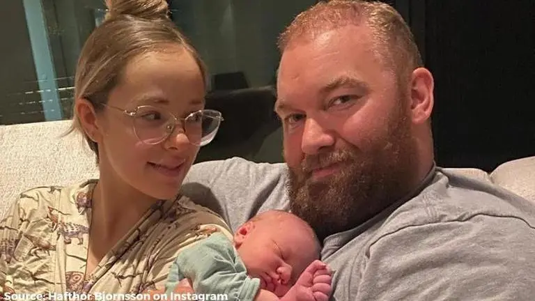 'Game of Thrones' actor Hafthor Bjornsson aka 'The Mountain' becomes father to a baby boy Game of Thrones