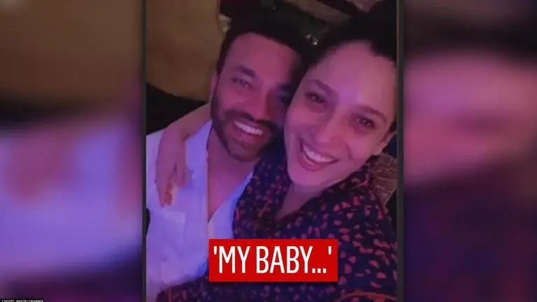 Ankita Lokhande shares picture with boyfriend Vicky Jain, says 'My baby is here' Ankita Lokhande