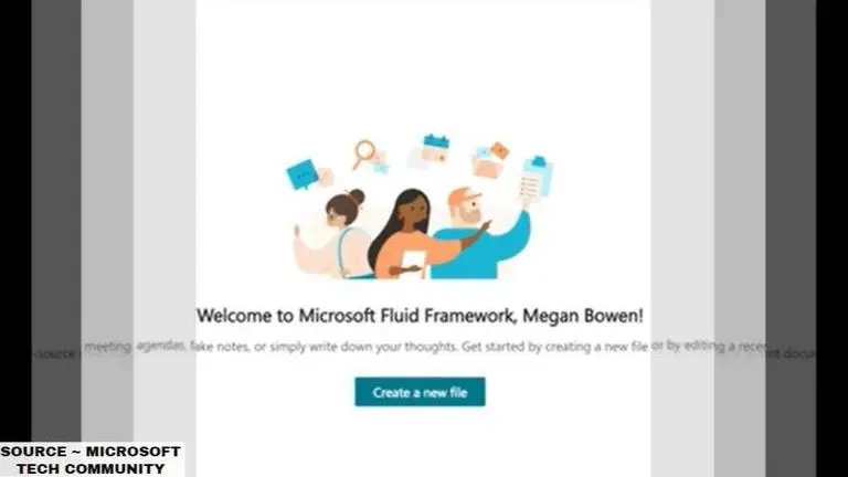 Microsoft Fluid framework redefines shareable document collaboration microsoft fluid office