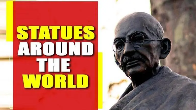 Geneva to US, these are the statues of Mahatma Gandhi around the world Geneva