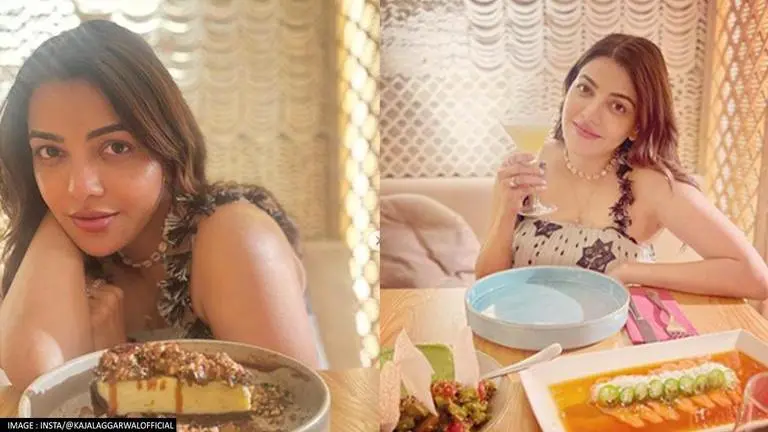 Kajal Aggarwal relishes exotic dishes as she shares glimpse of her 'pre-birthday' date Kajal Aggarwal