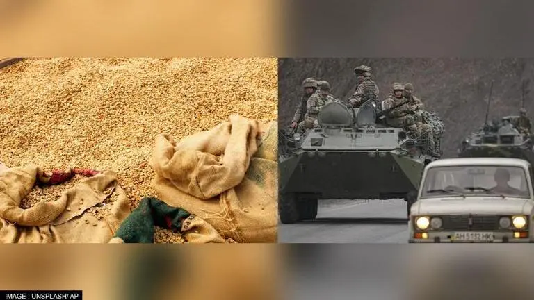 Ukraine claims 400,000 tonnes of grain 'stolen' by Russian forces from occupied areas Ukraine