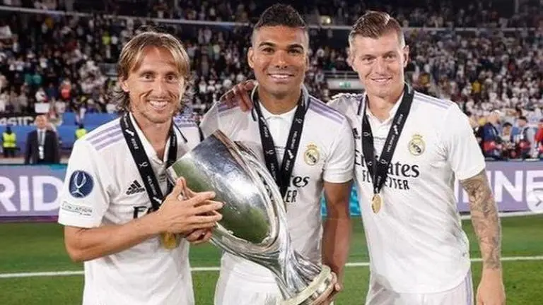 'I'm going to miss you': Modric, Kroos send moving letters to Man United-bound Casemiro Manchester United, Casemiro, Luka Modric, Toni Kroos, Real Madrid, Casemiro career, Casemiro transfer, transfer news