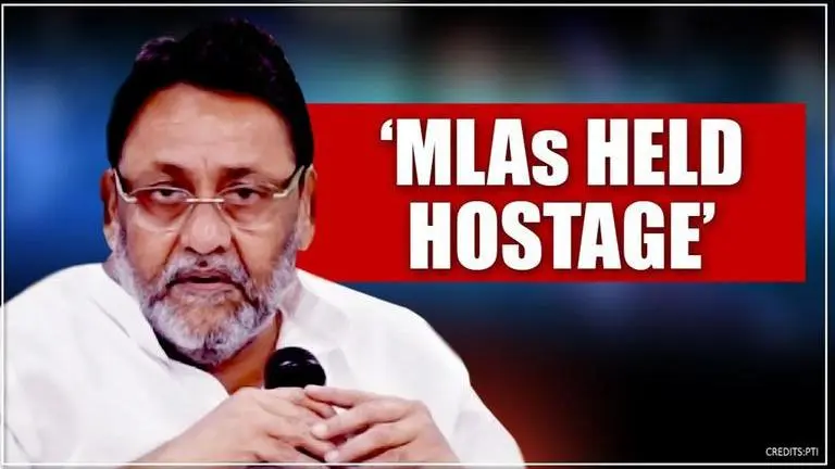 'BJP wants to come to power through the back door': NCP's Nawab Malik on MP politics Nawab