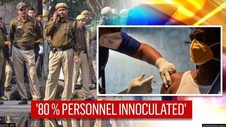 COVID-19 vaccination: Over 80 pc of Delhi Police personnel inoculated