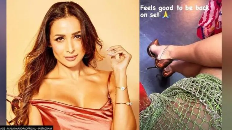 Malaika Arora resumes work post car accident; shares picture of her enjoying Keralite meal Malaika Arora