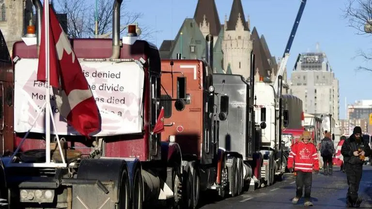 Canadian premiers oppose Trudeau's plans to invoke emergency powers over truckers' protest Canadian Premiers