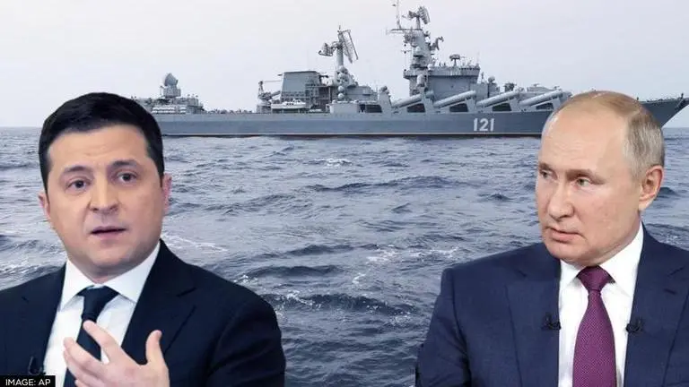 Ukraine releases audio from Russian cruiser 'Moskva' before it sank in Black Sea Ukraine