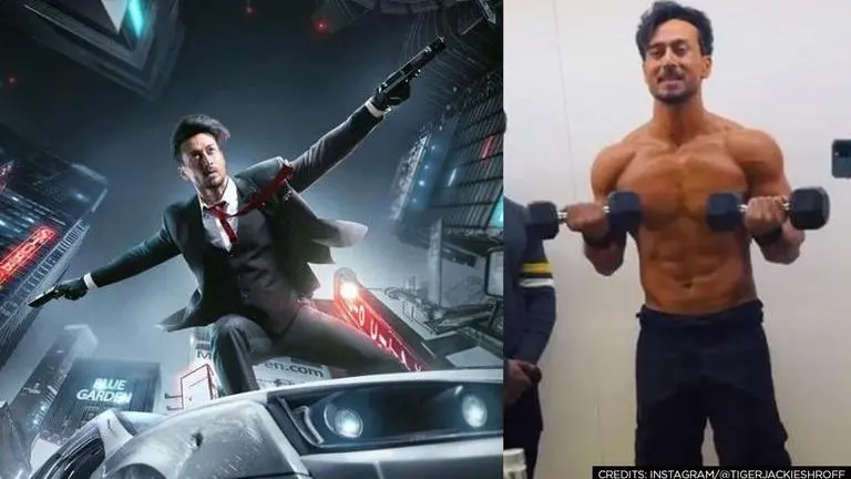 Tiger Shroff flaunts ripped body during 'Heropanti 2' prep; Krishna & Disha's sister react Tiger Shroff, Heropanti 2