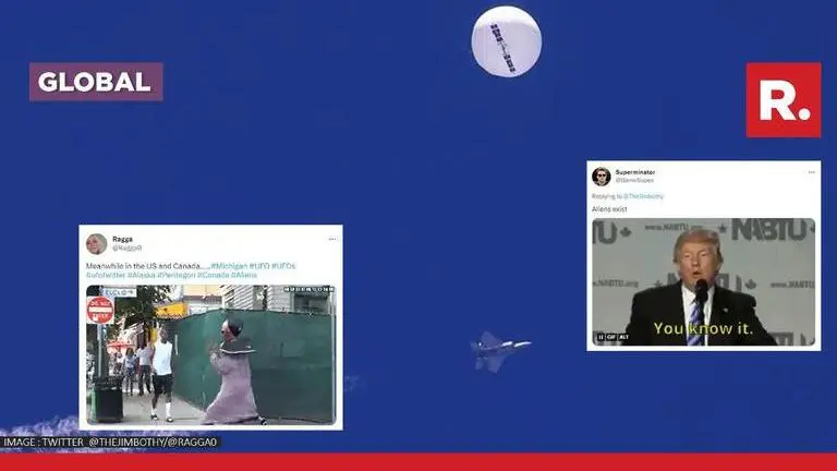 UFO or an alien? Twitter floods with memes as US shoots down third unidentified object US