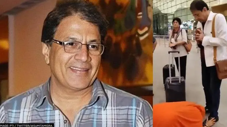Ramayan star Arun Govil responds on viral video of woman 'worshiping' him at the airport Arun Govil