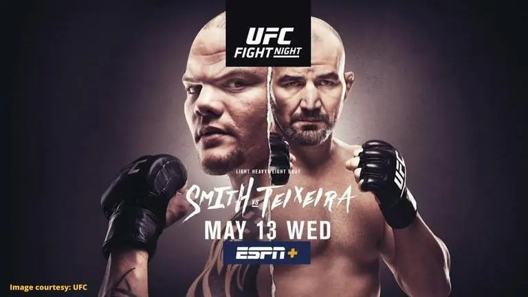 UFC Fight Night 173 live streaming details, Smith vs Teixeira bout headlines event ufc fight night
