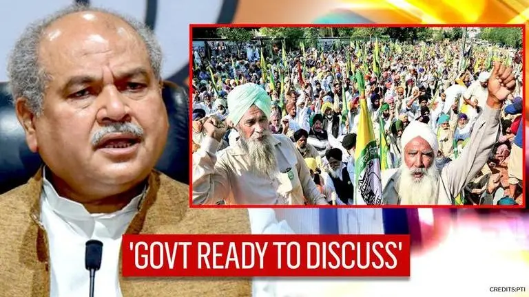Centre ready to discuss farmers' issues inside and outside Parliament, assures Narendra Tomar