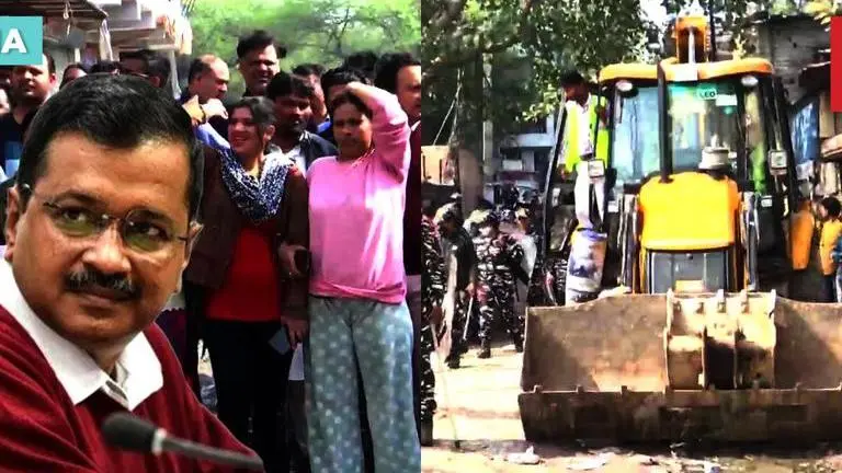 The Arvind Kejriwal government has asked the Delhi Development Authority (DDA) to stop its anti-encroachment drive in Mehrauli, officials said.