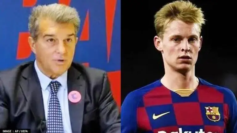 Barcelona threaten legal action if Frenkie de Jong declines to reduce salary: Report Barcelona's Frenkie de Jong