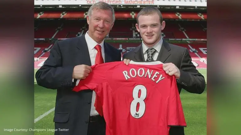 Man United signed record-goalscorer Wayne Rooney for £25 million OTD in 2004 Man United