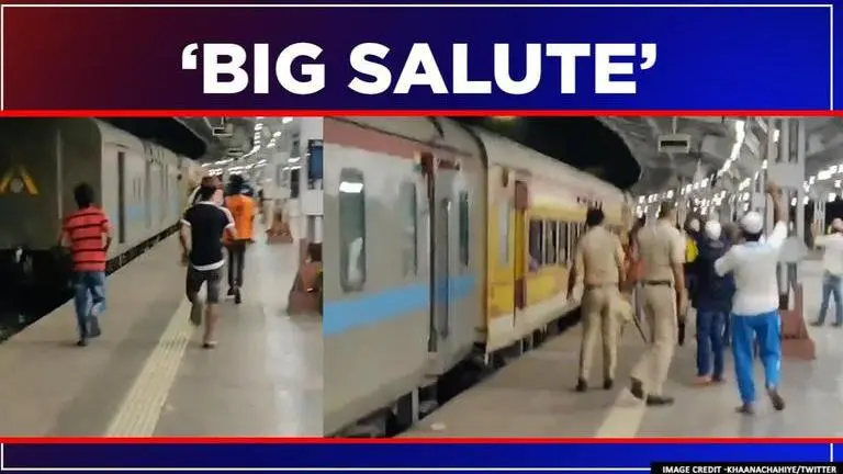 Mumbai Police lauded for helping migrant workers board train last minute; Watch video Mumbai