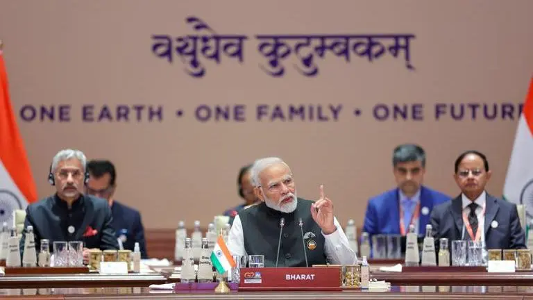 PM Narendra Modi in G20 Summit 2023