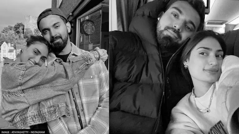 Athiya Shetty drops adorable pics with KL Rahul on his birthday; cricketer says 'Love You' Athiya Shetty, KL Rahul