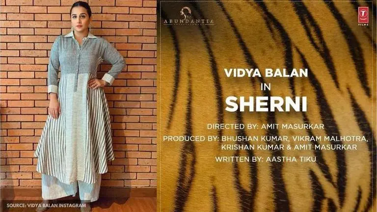 Vidya Balan's 'Sherni' to resume shooting in October; producer reveals next shoot location Vidya Balan