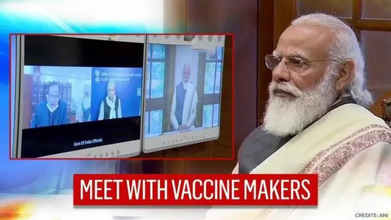 PM Modi virtually meets with 3 COVID vaccine makers; praises efforts in fighting pandemic Modi