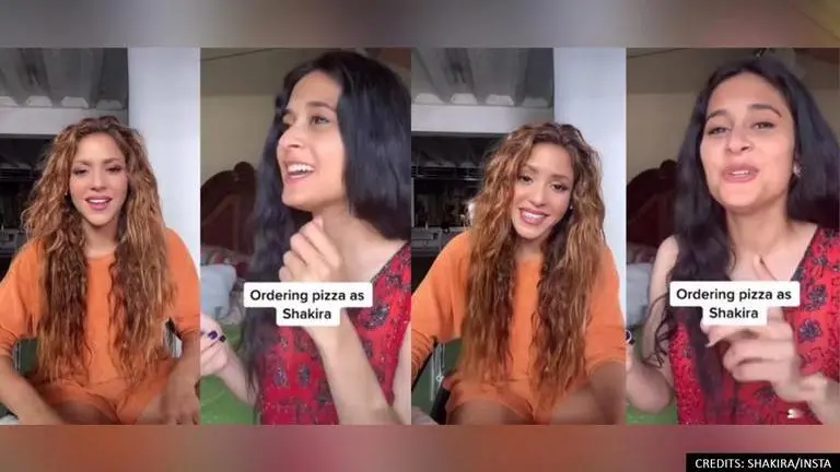 Shakira responds to woman imitating her voice while ordering pizza, watch video Shakira