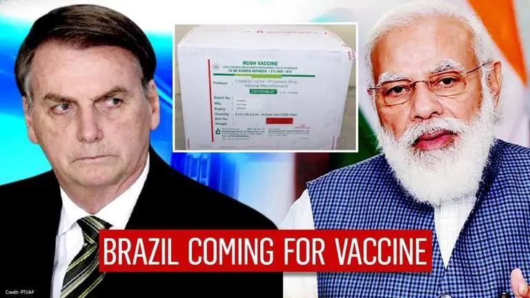 Brazil plane coming to take '2Mn' Covishield doses from India even as MEA says 'too early' MEA