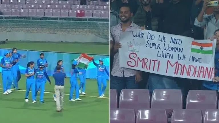 India vs Australia, Smriti Mandhana, Harmanpreet Kaur, India Women vs Australia Women, India women lap of honour, lap of honour, BCCI Women, India