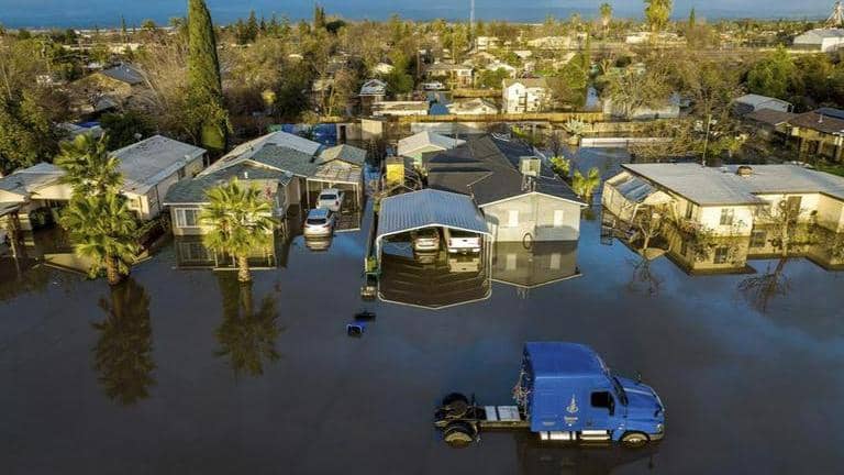 Storm struck California scrambles to clean up ahead of rain | Republic ...