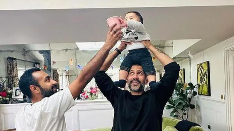 Sonam Kapoor shares photo of husband Anand and son Vayu, calls them ‘The Ahuja Boys’ Sonam Kapoor
