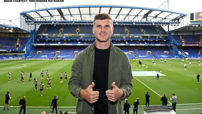 Chelsea's £47m star Timo Werner takes girlfriend out for a date in central London chelsea