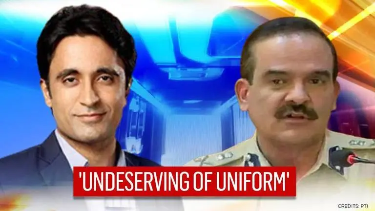Pradeep Bhandari tells Param Bir Singh 'You don't deserve uniform' after Republic's expose Pardeep Bhandari seeks disciplinary action against Param Bir Singh in false TRP case