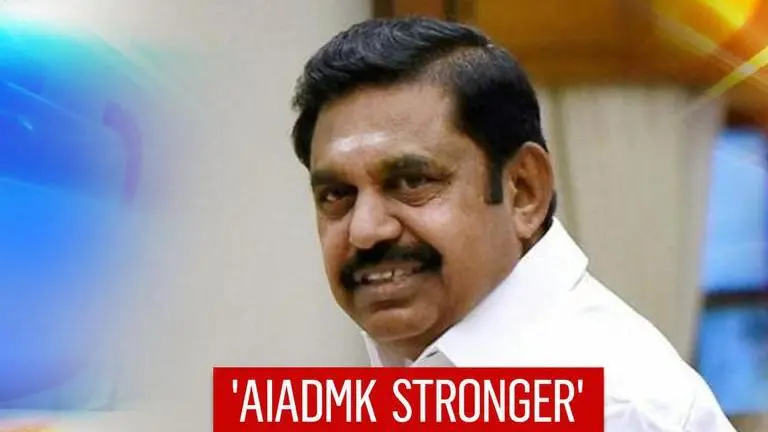 'No one can overthrow AIADMK,' says Tamil Nadu CM Edappadi K Palaniswamy at Chennai rally AIADMK