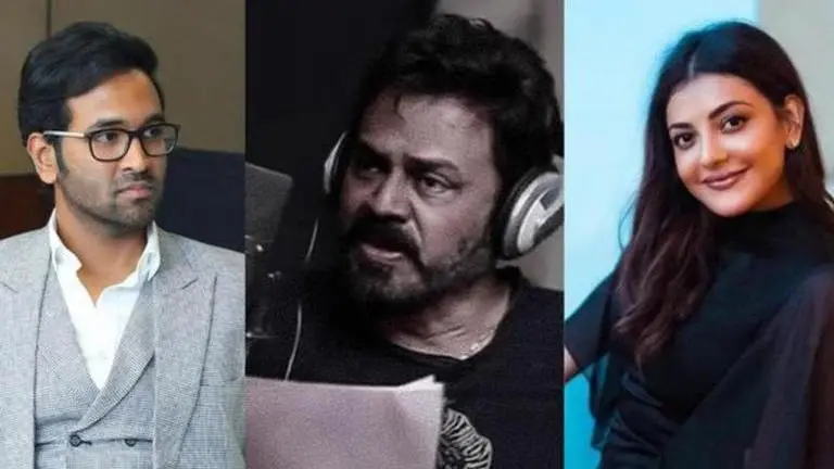 Venkatesh to narrate Vishnu Manchu & Kajal Aggarwal's new film, 'Mosagallu' venkatesh
