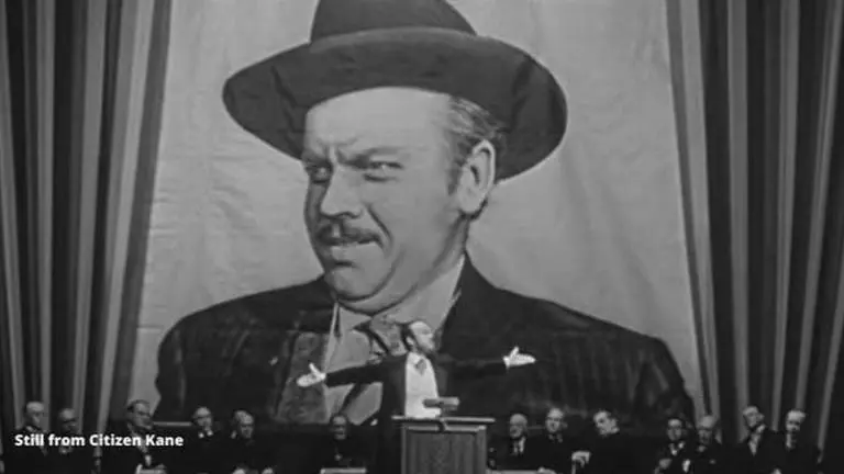 Negative review from 1941 drops perfect Rotten Tomatoes rating of 'Citizen Kane' In frame: Orson Welles