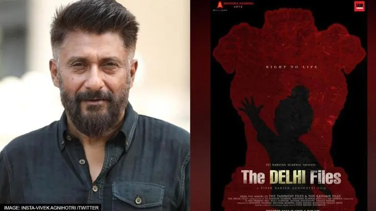 The Delhi Files: Post The Kashmir Files success, Vivek Agnihotri begins work on next film The Delhi Files, The Kashmir Files, Vivek Agnihotri, Vivek Agnihotri begins The Delhi Files shooting, The Delhi Files poster, The kashmir files succes