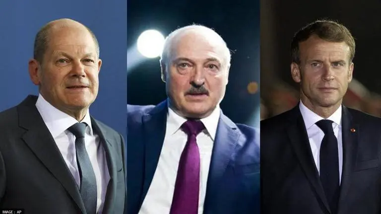 Belarus' Lukashenko calls Emmanuel Macron & Olaf Scholz 'kids who know nothing' Belarus