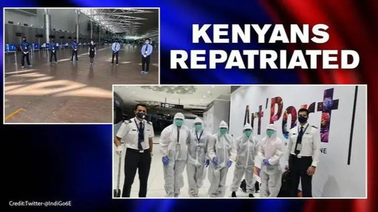 IndiGo flies 197 stranded Kenyan nationals to Mumbai for repatriation to Nairobi IndiGo