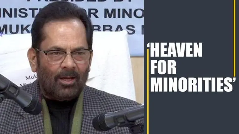 Amid uproar over CAA, Mukhtar Abbas Naqvi calls Pak 'hell', India 'heaven for minorities' Citizenship Amendment Act