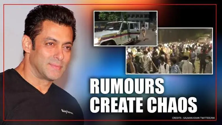 Rumours of Salman Khan distributing money and food creates huge crowd in Mumbai's Bhiwandi Rumours of Salman Khan distributing money, food creates huge crowd in Mumbai's Bhiwandi